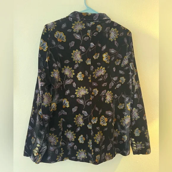 Rachel Zoe Floral Blazer size M - Picture 2 of 5